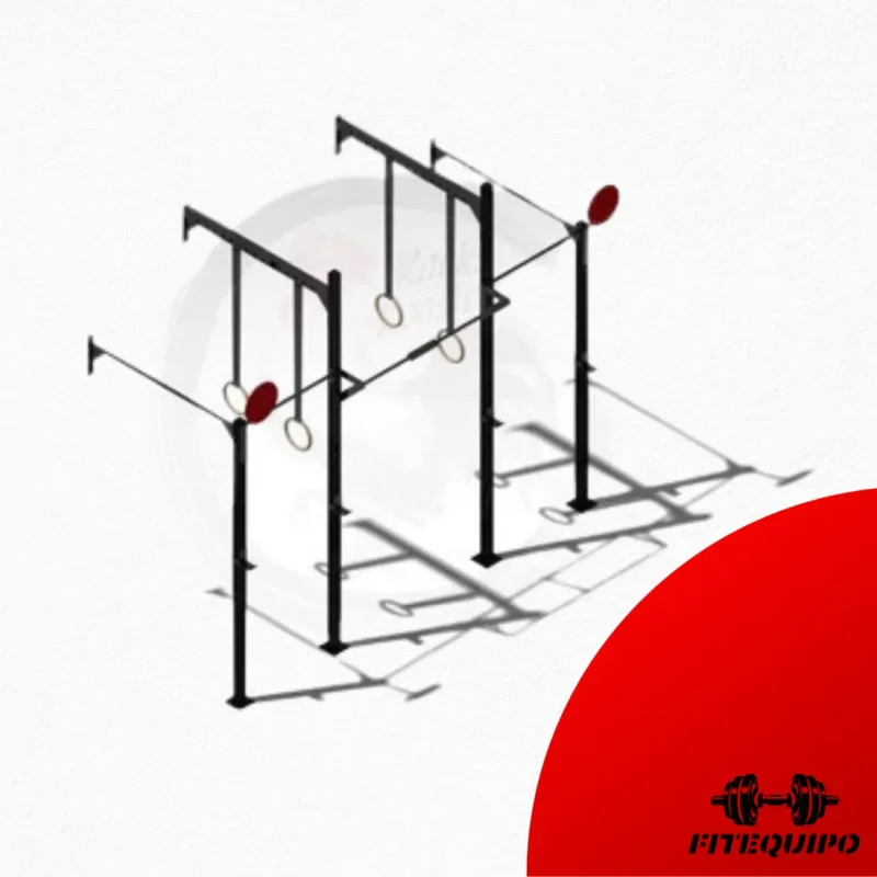 imagen rig pared 2 puestos de crossfit