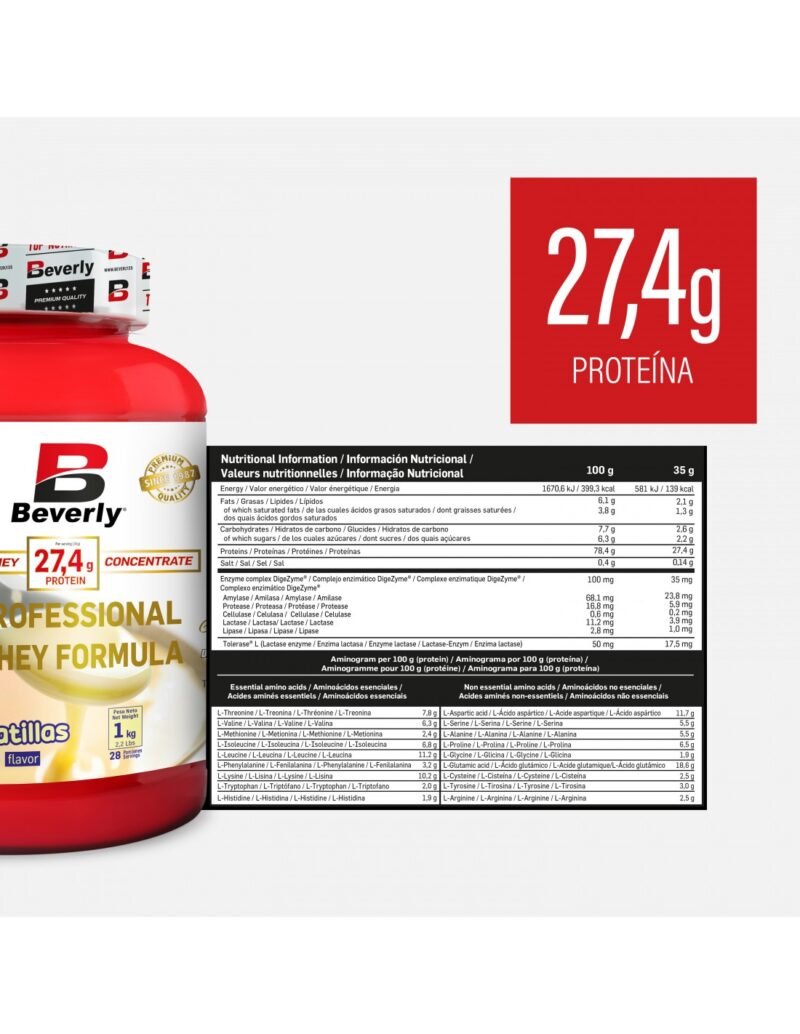 whey-pro-concentrate especificaciones
