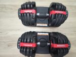 Par de mancuernas ajustables  2,5 a 24Kg ( reacondicionado)