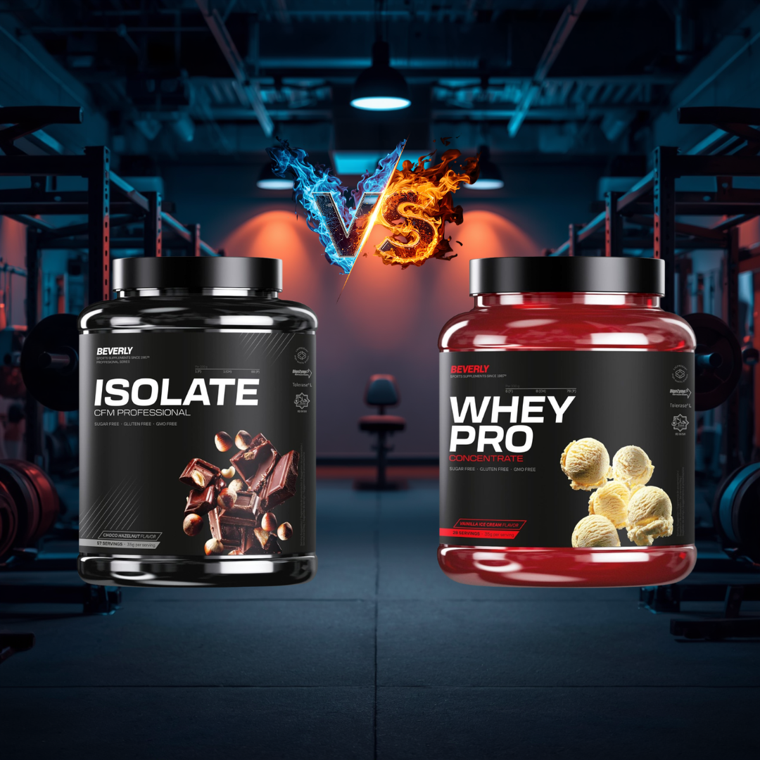 Beverly ISOLATE CFM vs Whey Pro Concentrate: Esto es lo que Pasó Cuando las Probamos Durante 4 Semanas