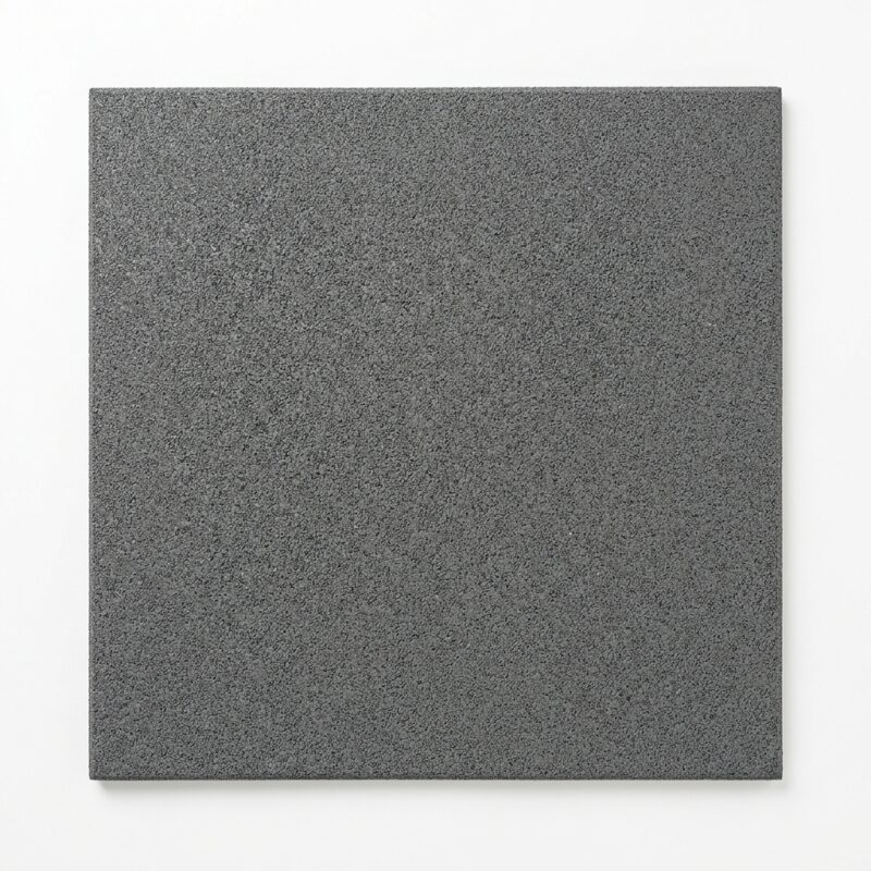 Loseta de caucho gris plomo 1x1m