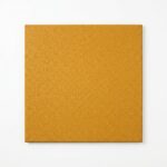 Loseta de caucho ocre 1x1m